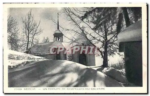 Megeve - Un Groupe de Chapelles du Calvaire - Ansichtskarte AK