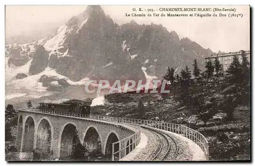 Chamonix - Mont Blanc - Le Chemin de Fer du Montenvers - Cartes postales