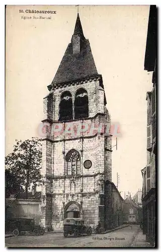 Cartes postales Chateuroux Eglise St Marhal