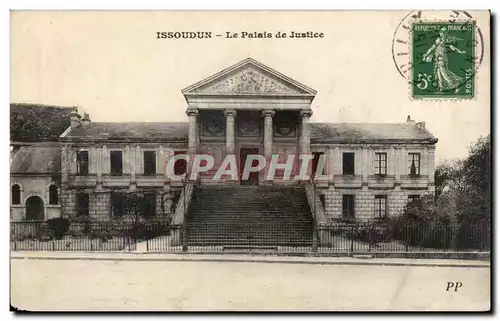 Cartes postales Issoudun Le palais de justice