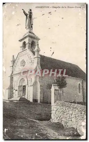 Ansichtskarte AK Argenton Chapelle de la Bonne Dame