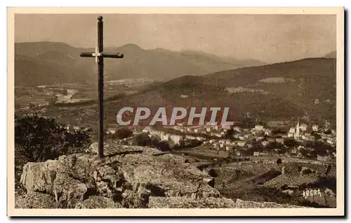 Ansichtskarte AK Lamalou les Bains Vue sur la vallee de l Orb prise de l ermitage de Capimont