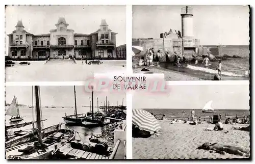 Cartes postales moderne Souvenir de Valras Le casino le phare Lighthouse