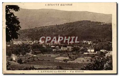 Ansichtskarte AK Lamalou les Bains Vue generale