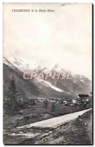 Chamonix - Le Mont Blanc - Cartes postales