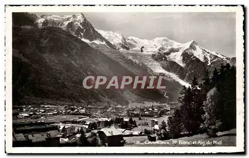 Chamonix - Mont Blanc - Aig du Midi - Cartes postales