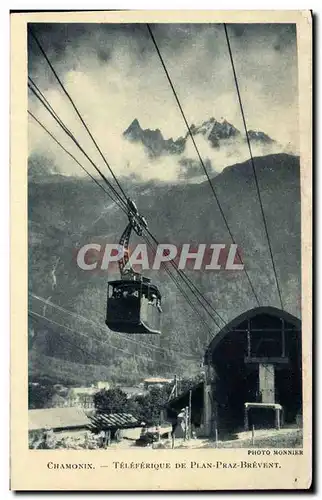 Chamonix - Teleferique de Plan Praz Brevent - Cartes postales