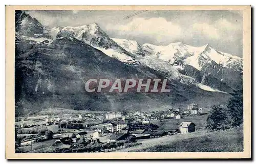 Chamonix - Vue Generale - Mont Blanc - Cartes postales