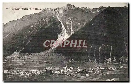 Chamonix - Le Brevent - Cartes postales