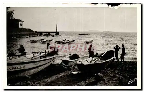 Afrique - Africa - Senegal - Dakar - Pecheurs Lebous sur la Corniche - Cartes postales