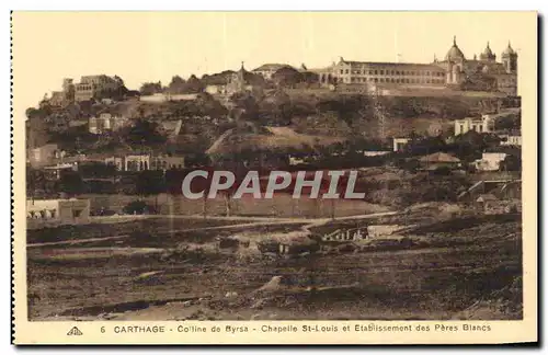 Afrique - Africa - Tunisie - Carthage - Colline de Byrsa - Chapelle st Louis - Cartes postales