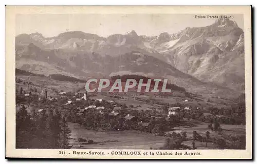 Combloux - Chaine des Aravis - Cartes postales