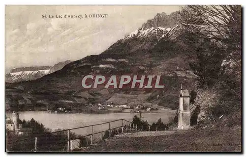 Annecy - Le Lac a Duingt - Cartes postales