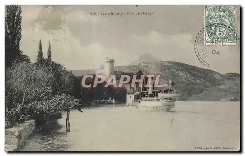 Annecy - Le Lac - Port de Duingt - Cartes postales