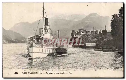 Annecy - Le Lac a Duingt - Cartes postales