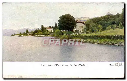 Evian les Bains - Le Pre Curieux - Ansichtskarte AK