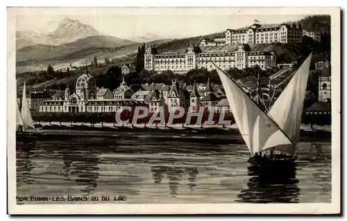 Evian les Bains - Vu du Lac - Cartes postales