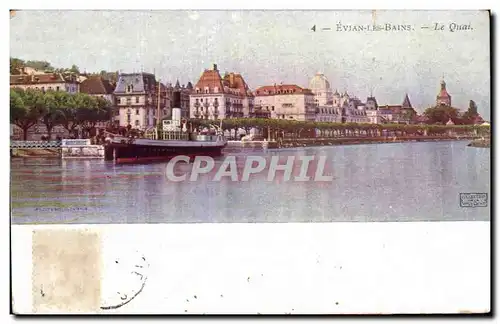 Evian les Bains - Le Quai - Cartes postales