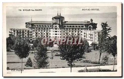 Evian les Bains - Royal Hotel - Cartes postales