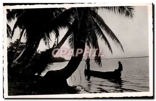 Cartes postales Dahomey Sur la lagune