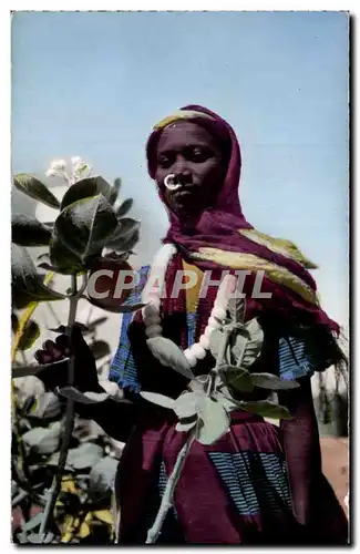 Cartes postales moderne Afrique Jeune nomade