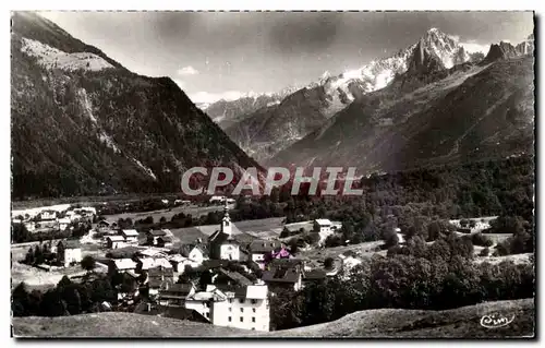 Cartes postales moderne Les Houches L aguille verte