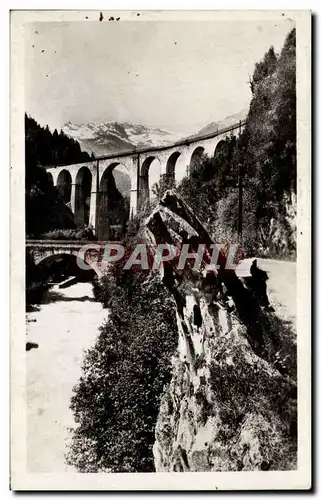 Cartes postales Les Houches pont de Sainte Marie