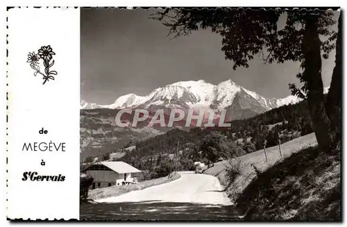 Cartes postales moderne Megeve a St Gervais