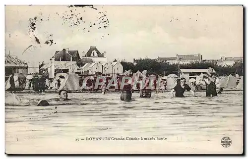 Cartes postales Royan La grande conche a maree haute