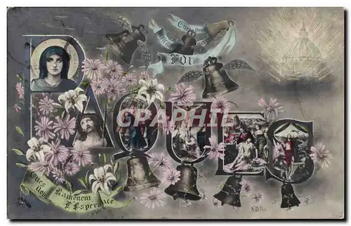 Cartes postales Fantaisie Paques Easter