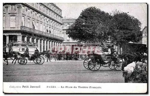 Ansichtskarte AK Paris place du theatre francais