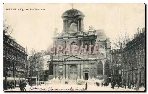 Ansichtskarte AK Paris Eglise St Gervais