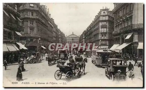 Cartes postales Paris Avenue de l Opera