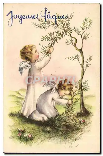 Cartes postales Fantaisie Enfants Joyeuses Paques Easter