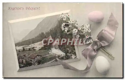 Cartes postales Fantaisie Joyeuses Paques Easter