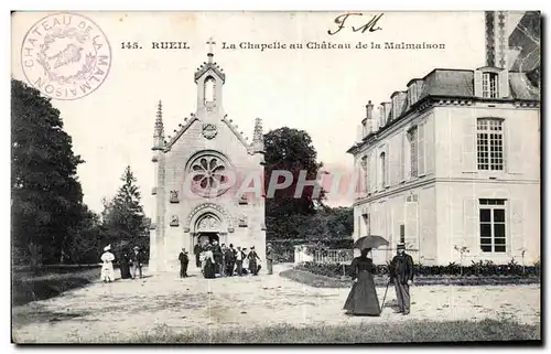 Reuil - Le Chapelle - Chateau de la Malmaison - residence de Napoleon I et de la Josephine - Ansichtskarte AK