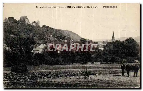 Chevreuse - Panorama - La Vallee - Cartes postales