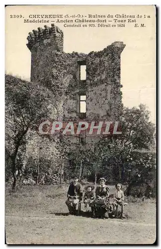 Chevreuse - Ruines du Chateau de la Madeleine - Cartes postales