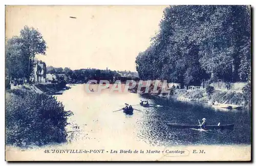 Joinville le Pont - Les Bords de la Marne - Ansichtskarte AK