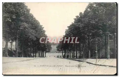 Joinville le Pont - Boulevard de la Marne - Cartes postales