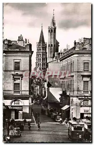 Toulouse - Clocher de l Eglise Notre Dame du Taur - Ansichtskarte AK