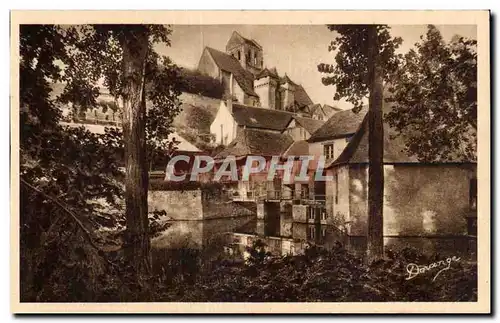 La Roche Posay - L Eglise et le Moulin sur la Creuse - Cartes postales