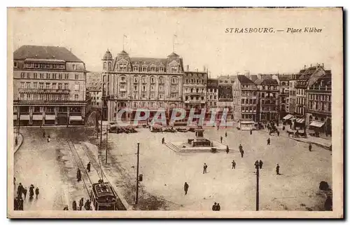 Cartes postales Strasbourg La place kleber