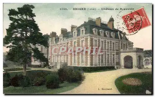 Cartes postales Briare Chateau de Beauvoir