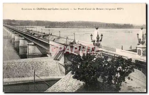 Cartes postales Briare Pont canal