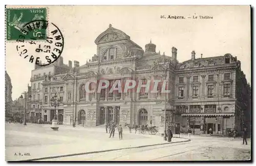 Cartes postales Angers Le theatre