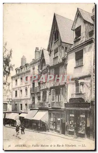 Ansichtskarte AK Angers Vieilles maisons de la rue de l Oisellerie