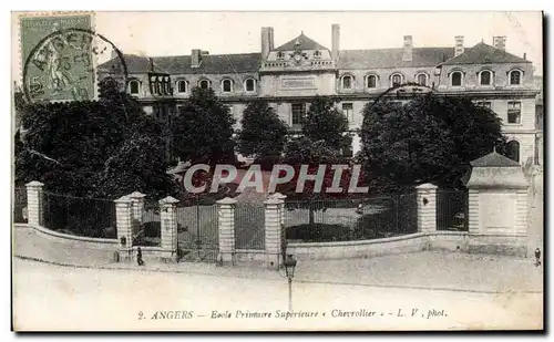 Cartes postales Angers Ecole primaire superieure Chevrollier