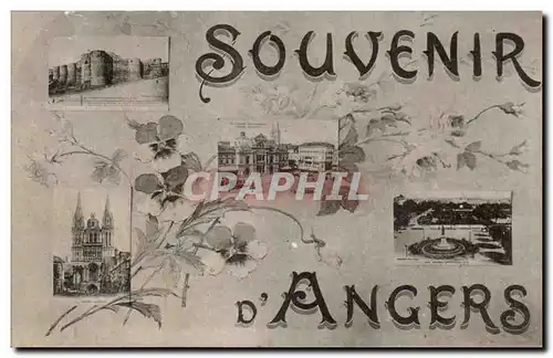 Cartes postales Angers Souvenir