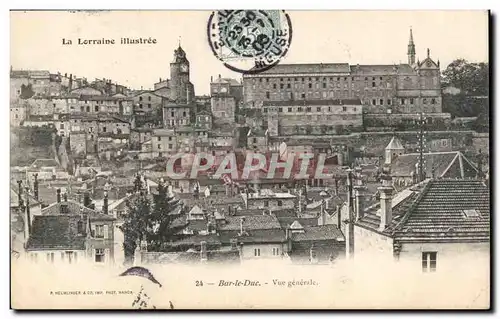 Cartes postales Bar le Duc Vue generale